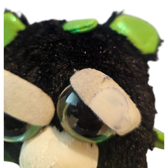 Feisty Pets Fabio Flamefart Dragon Plush Gamestop Black Green 2017 READ DESCRIPT - Picture 4 of 14